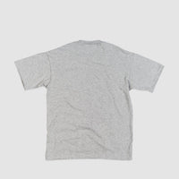 Uniforme grey heavyweight men’s basic t shirt, made in Canada, 100% organic cotton, workwear.