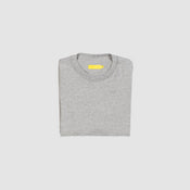 Uniforme grey heavyweight men’s basic t shirt, made in Canada, 100% organic cotton, workwear.